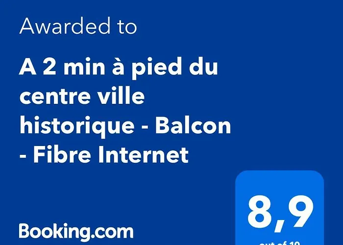 Apartment Centre - Balcon - Parking Gratuit